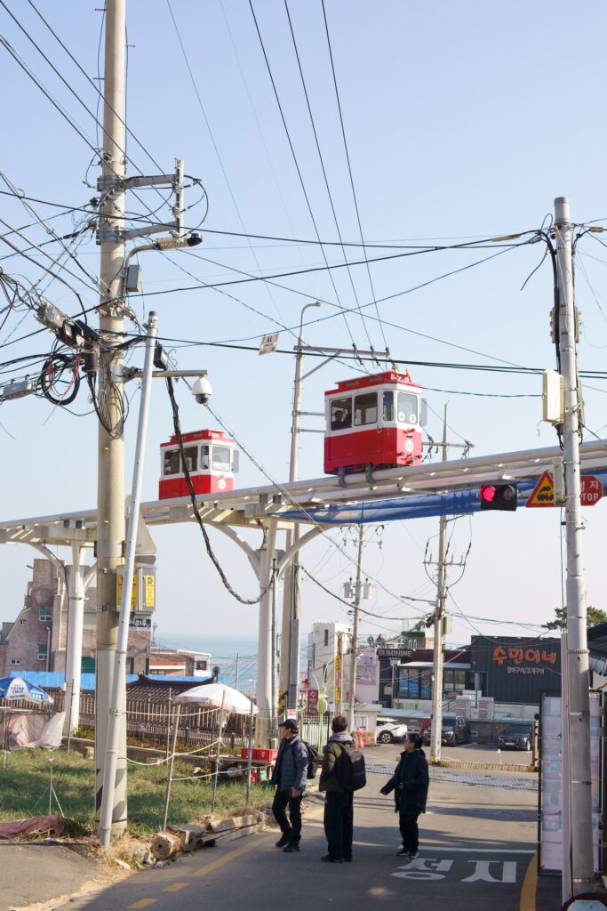[韓國-釜山] day2 搭膠囊列車到青沙浦，跨年的海雲台